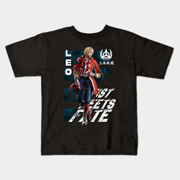 Leo (Tekken 8) Kids T-Shirt by wenderinf